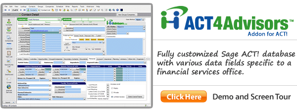 Act4Advisors Practice Management Software